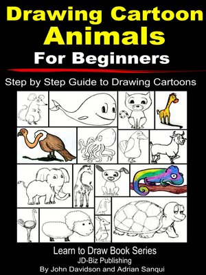 cover image of Drawing Cartoon Animals For Beginners